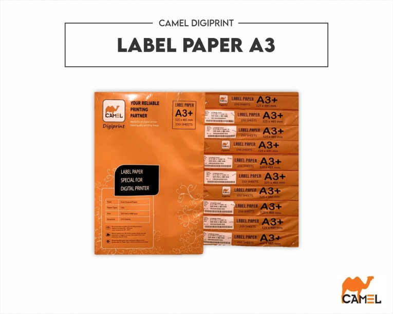 Camel Label Paper A3